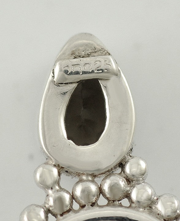Wonderful Sterling Silver and Genuine Smoky Topaz Pendant