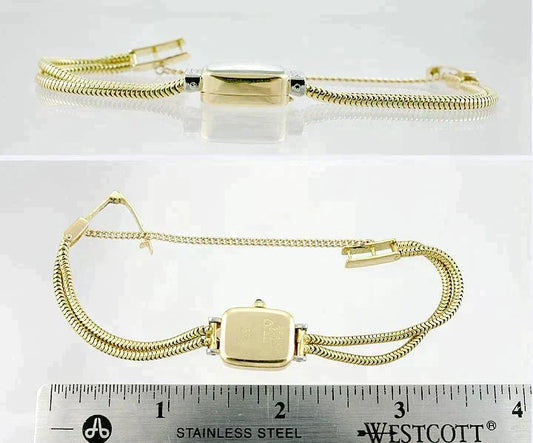 Pretty Bucherer 18K Yellow Gold & Diamond Ladies' Wristwatch