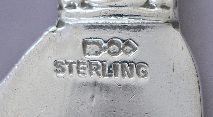 Set 5 Dominick & Haff Sterling Silver Eliel Saarinen Contempora Butter Knives