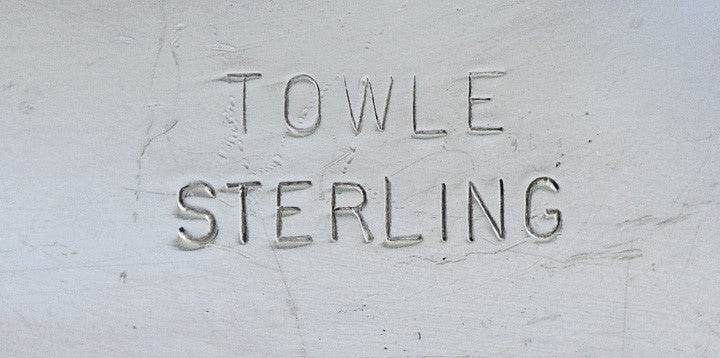 Fabulous Sterling Silver Towle Debussy Carving Set Carving Fork and Knife
