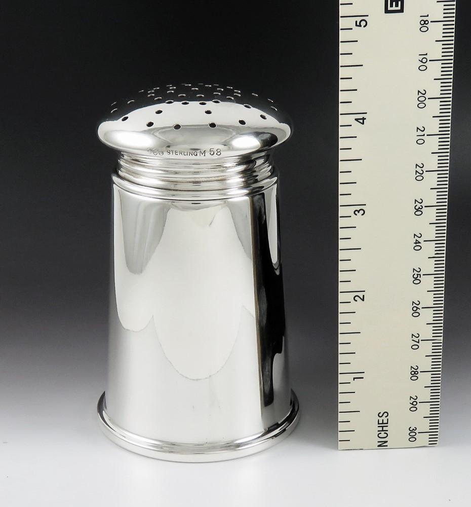 Elegant Antique Watson Sterling Silver Sugar Shaker Caster Muffineer