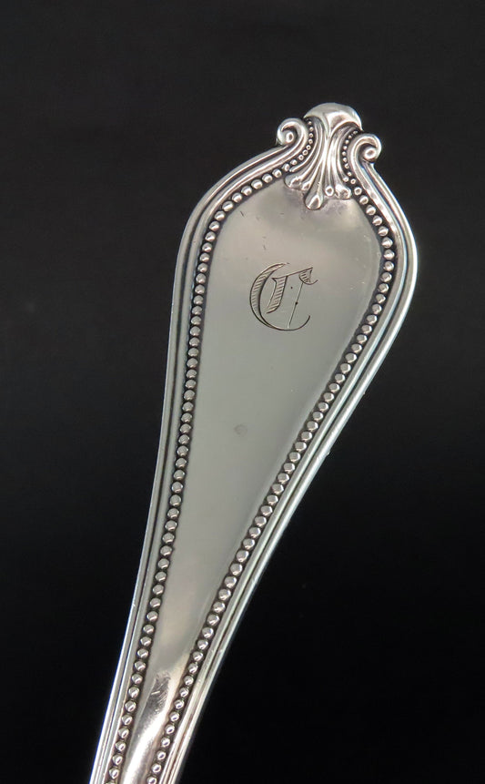 Great Towle Old Newbury Sterling Silver Large Soup Punch Ladle 12 3/4"