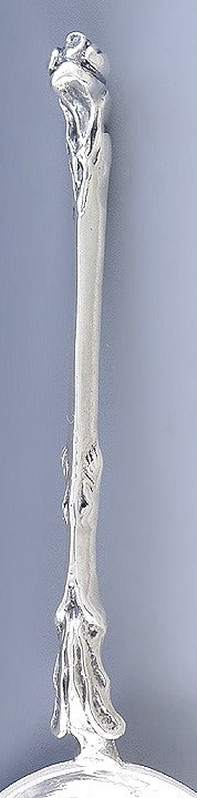 RARE mid 1600s-1700s Dutch Silver Spoon Paw Fork Handle