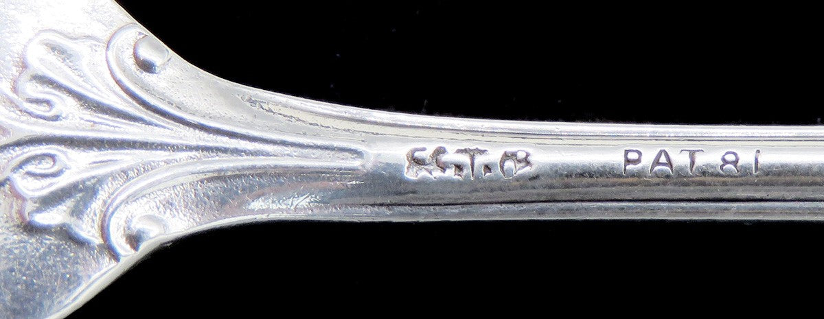 11 Antique Sterling Silver Gorham Domestic 1881 Dessert Forks NO MONO 6"