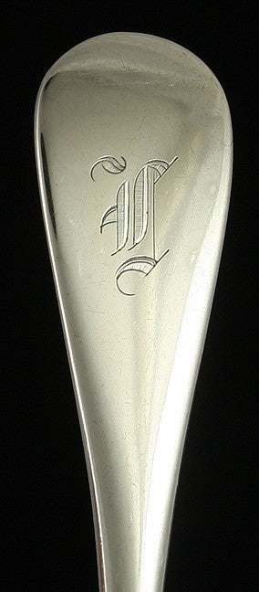 6 Antique c1870 Classic American Sterling Demitasse Spoons