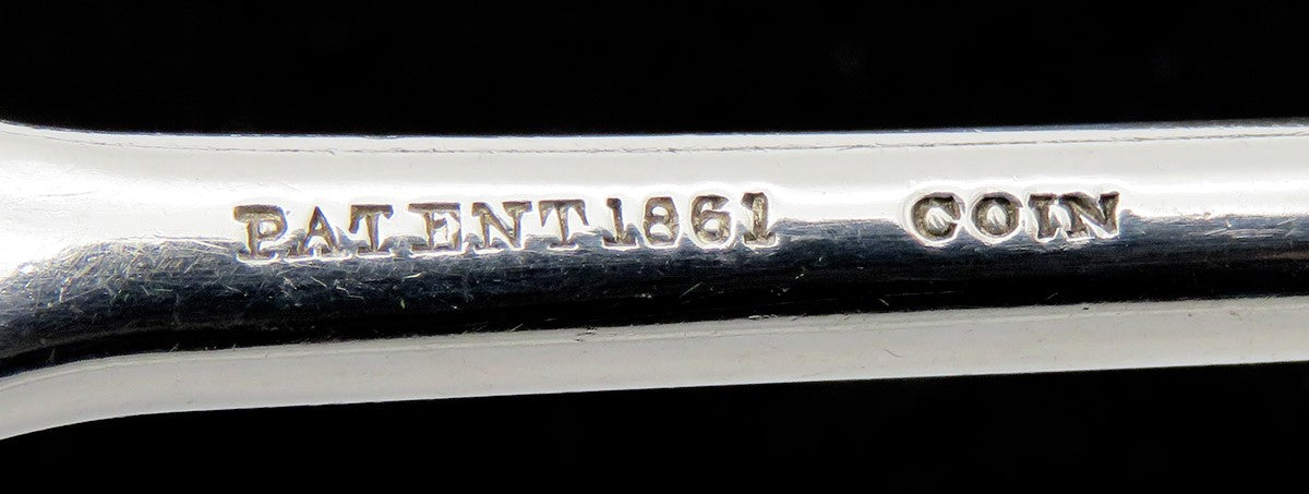 Stunning Coin Silver Large Soup Punch Ladle Grecian Pattern Gorham 12in