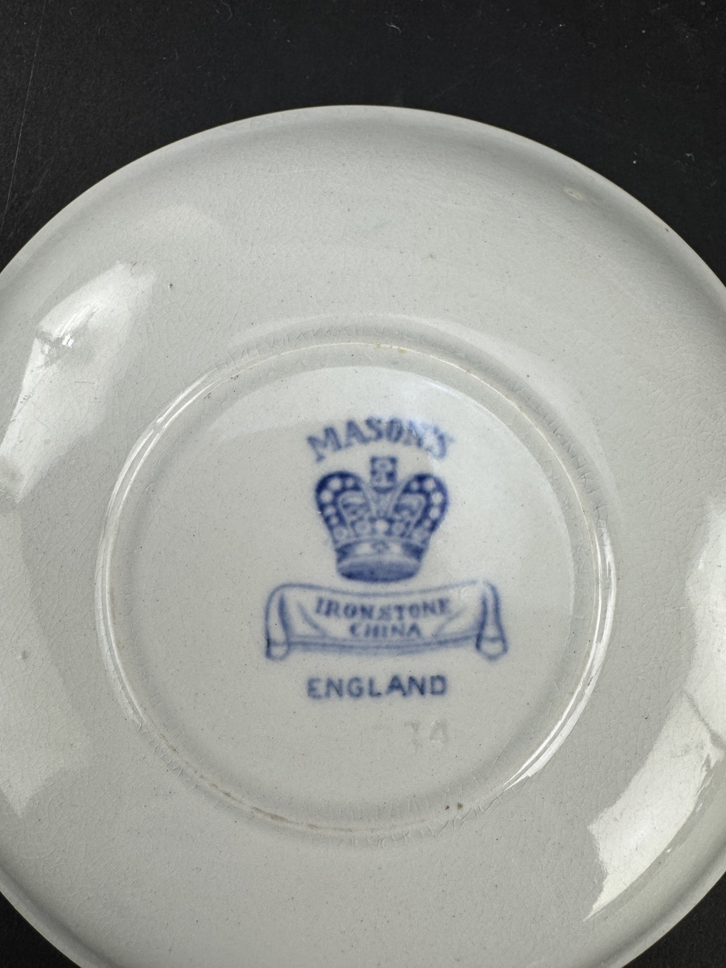 c1920s 8 Cups 11 Saucers Mason's Ironstone China Flying Bird Teacups Coffee Cups