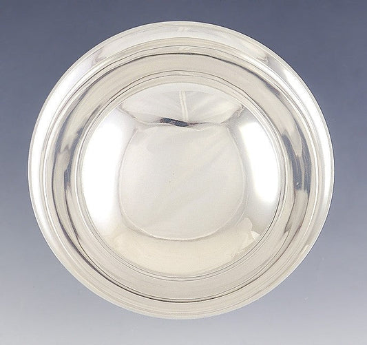 Antique c1890 Tuttle Sterling Silver Footed Centerpiece Fruit Bowl 9"