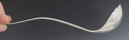 Antique 1875 Dutch Silver Sauce Gravy Ladle NO MONO 7"