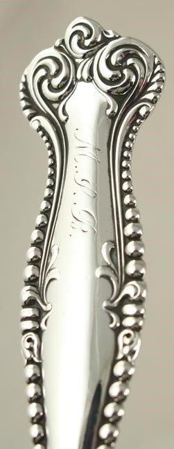 Towle Canterbury Pattern 1893 Sterling Silver Pudding/Serving Spoon 9"
