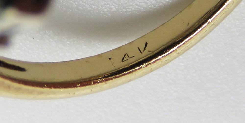 Charming VTG 14k White and Yellow Gold Three Diamond Art Deco Ring "Cinderella"