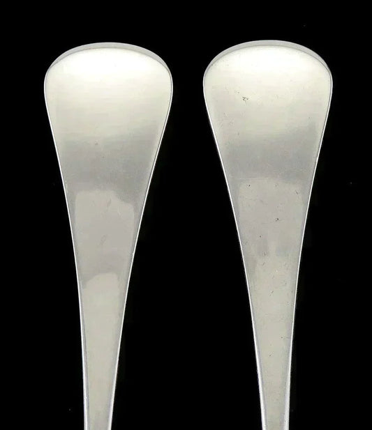 9 Vintage Sterling Silver Sorensen Patricia Art Moderne Salad/Lunch Forks 6 3/4"