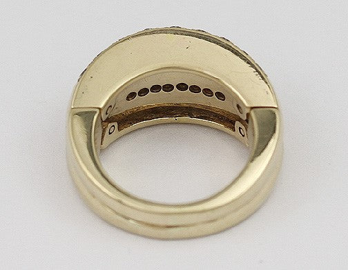 Brilliant Modern 14k Gold Radiant Ruby 1.5ct Diamond Ring Band Size 7.5