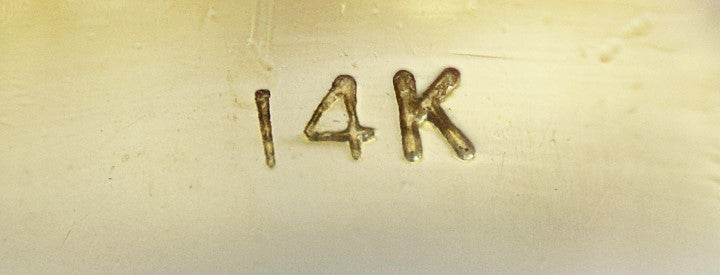 Nice Quality 14K Gold & Modern Brilliant Cut Diamond Ring