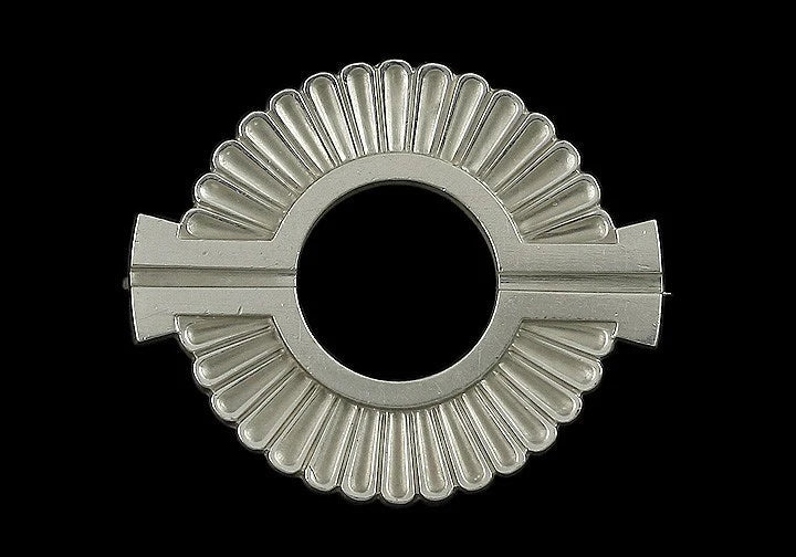 Georg Jensen Sterling Silver Earrings #92 and Brooch Pin #310
