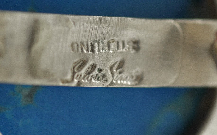 Sylvia Sims Sterling Silver and Genuine Stone Earrings Pierced