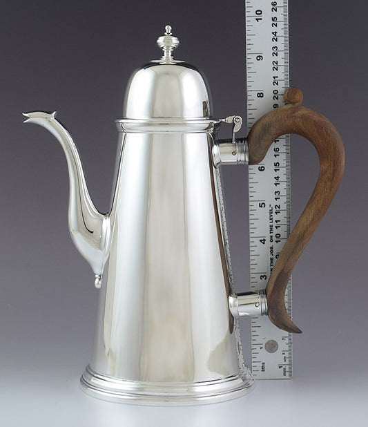 Vintage 1974 Wonderful English Sterling Silver Lighthouse 1700s Style Teapot