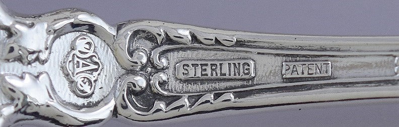 Rare set 6 Alvin Sterling Silver Nuremburg Forks 6 3/4"
