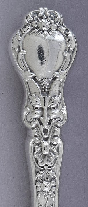 Fine set 6 Alvin Sterling Silver Nuremburg Dinner Knives 9 5/8"