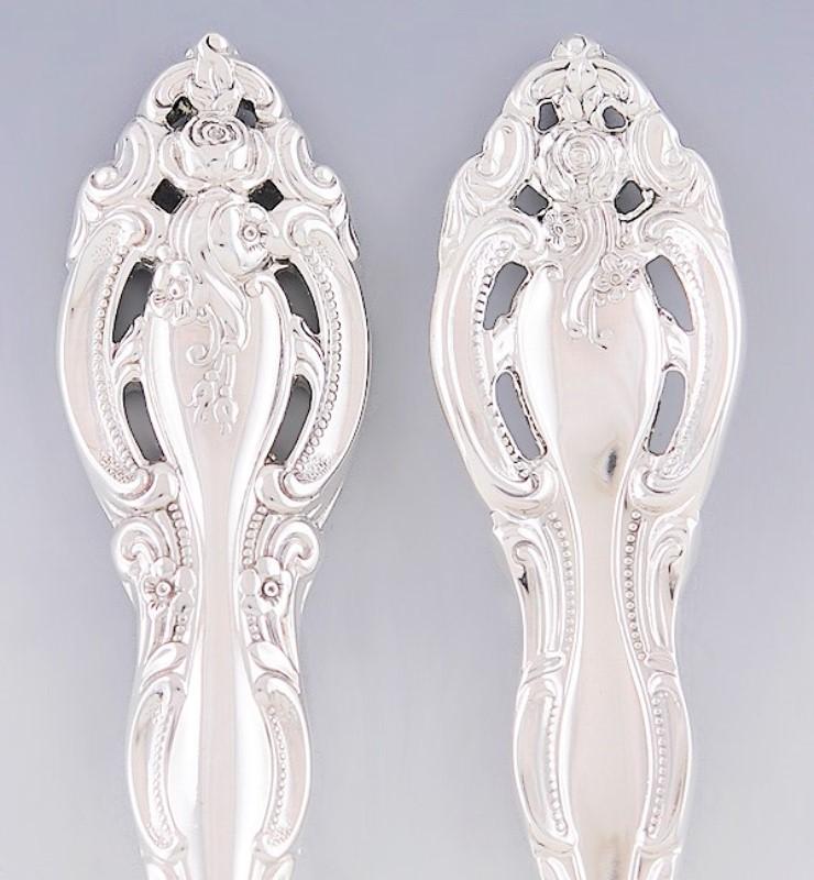Fabulous Gorham 47pc Sterling Silver La Scala Flatware Set Service for 11
