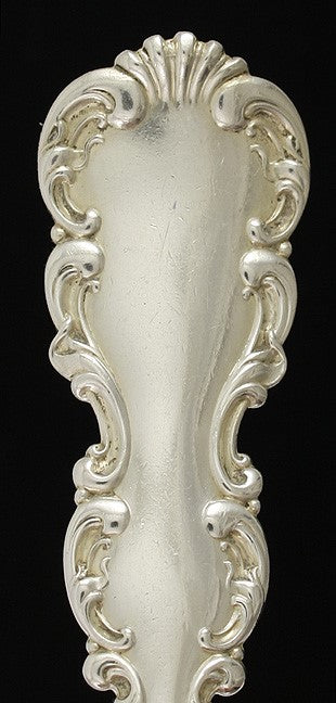 Vintage Whiting Louis XV 1891 Sterling Silver Cold Meat Serving Fork