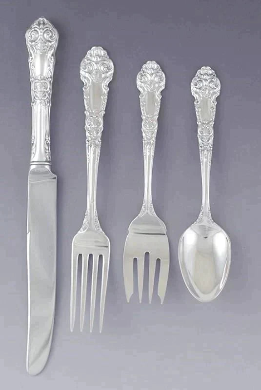 Fab Reed Barton Sterling Silver French Renaissance 39pc Flatware Set Serves 8