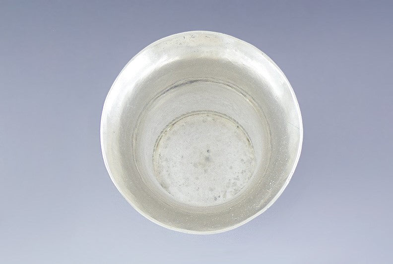 Antique Early 19th Century Silver Engraved Beaker Cup Mug
