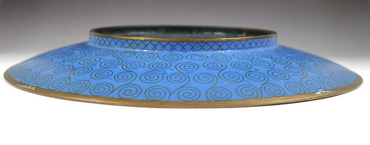 Lovely Late 1800s/Early 1900s Japanese Meiji Colorful Cloisonne Charger