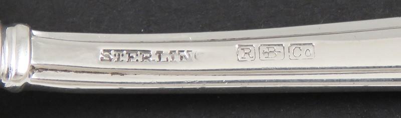 Pair Fine Sterling Silver R. Blackinton & Co Marie Louise Forks