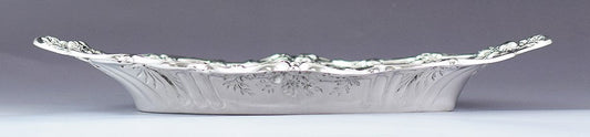 Fine Reed & Barton Sterling Silver Francis I Oval Dish/Bowl Bread Tray 7.5 X 12"