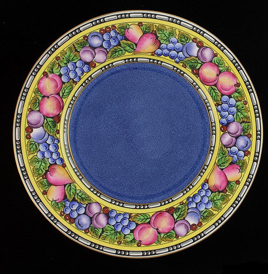 12 Wedgwood Porcelain Covent Garden Fruit Dinner Plates