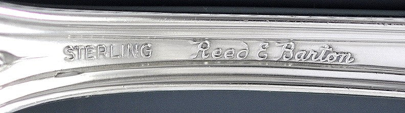 Large Sterling Silver Reed & Barton Francis I Serving Fork NO MONO