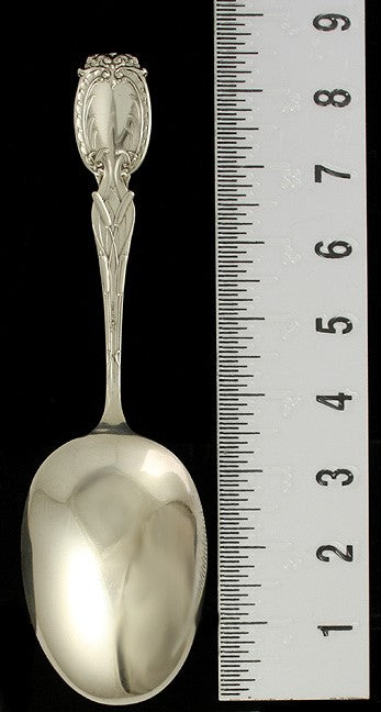 Antique Sterling Silver Frank Whiting Cat Tails Serving Spoon NO MONO
