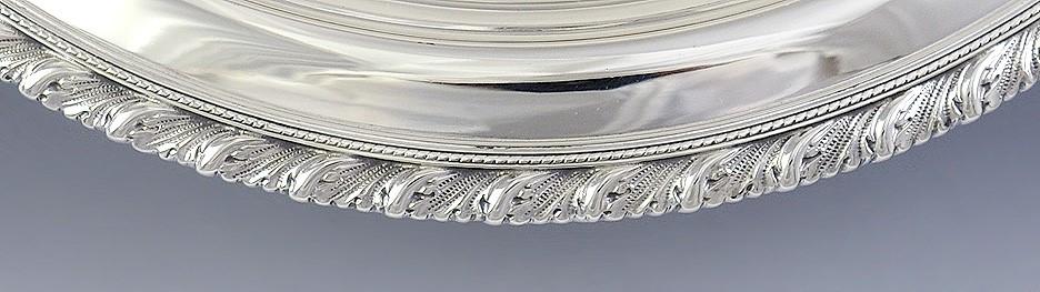 1907-1947 Tiffany & Co Large Sterling Silver Centerpiece Bowl