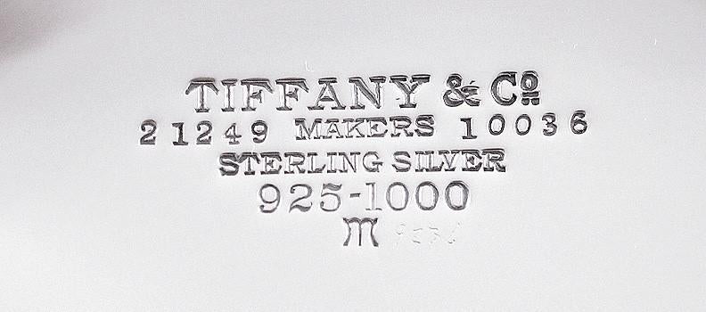 1907-1947 Tiffany & Co Large Sterling Silver Centerpiece Bowl