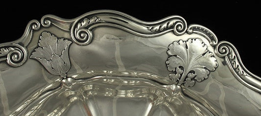 Huge Gorham Sterling Art Nouveau Centerpiece Bowl