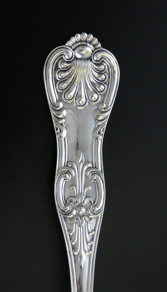 George Wolf Louisville Kentucky Southern Sterling Silver Old King Soup Ladle