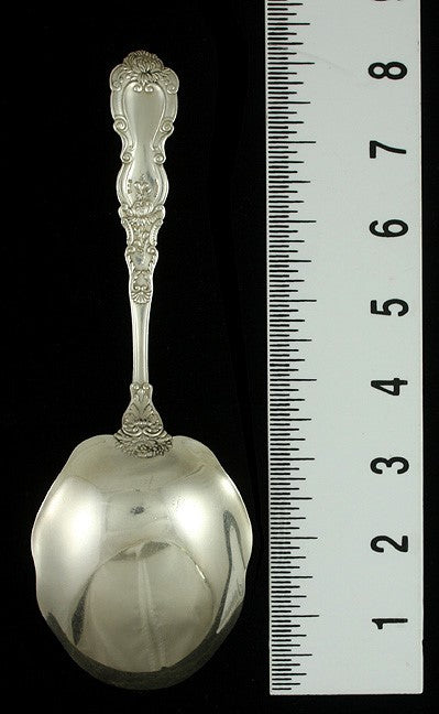 Gorham Imperial Chrysanthemum 1894 Sterling Silver Berry Casserole Serving Spoon
