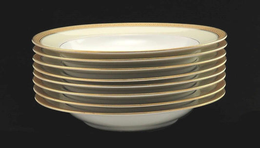 8 Antique Tressemanes Vogt Limoges France Porcelain Fine China Soup/Cereal Bowls