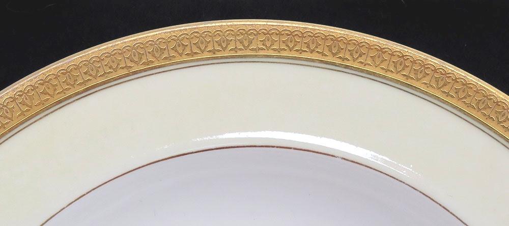 8 Antique Tressemanes Vogt Limoges France Porcelain Fine China Soup/Cereal Bowls