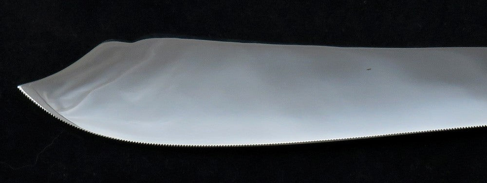 Neat c1855 Russian Gilt Silver Cake or Ice Cream Server K.F. Malcz Warsaw