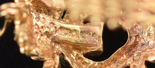 Stunning Pair of 14k Yellow Gold Hoops Pierced Earrings with Belt Buckle Design