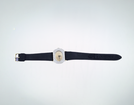 Fabulous Women's 14k Gold & ~1.75ct Diamond Angelus / Ebel Wristwatch