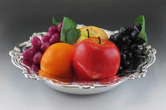 VTG 1951 Sterling Silver Gorham Serving/Fruit/Centerpiece Bowl NO MONO 10 1/2"