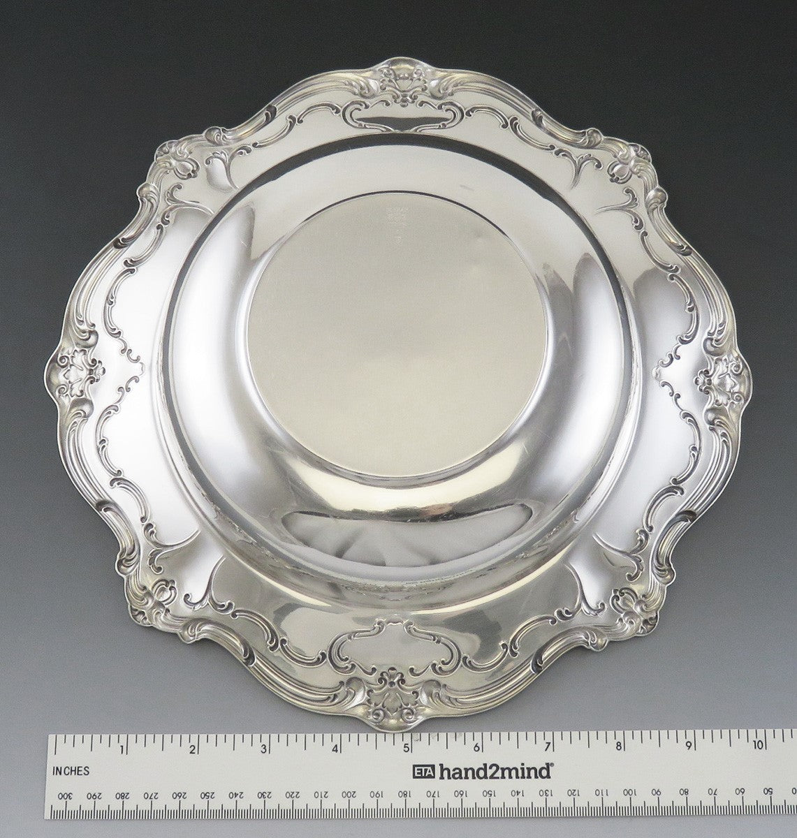 VTG 1951 Sterling Silver Gorham Serving/Fruit/Centerpiece Bowl NO MONO 10 1/2"