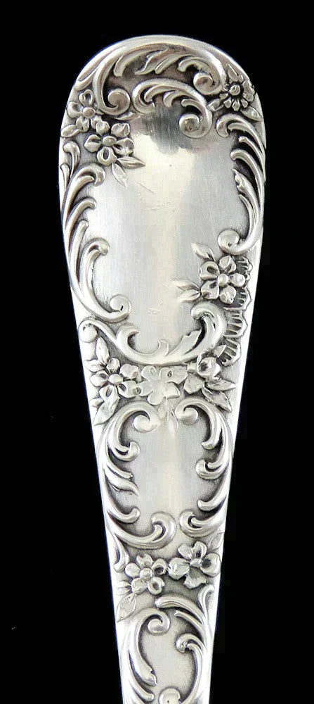 Antique Sterling Silver Gorham Douglas 1899 Pierced Sugar Sifter Ladle Server