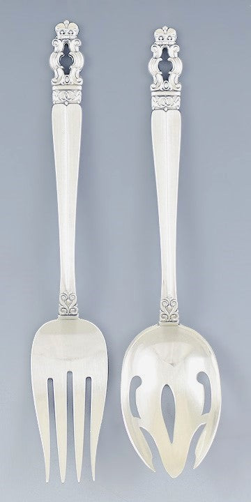 Gorham Sterling Silver Hispana-Sovereign 42pc Flatware Set Service for 8