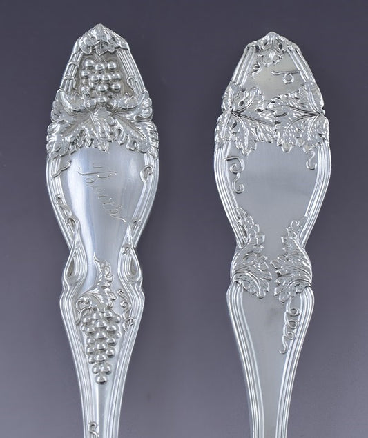 3 Fine International Cloeta c1905 Sterling Silver Dinner Forks