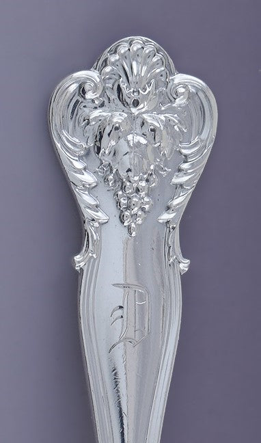 Rare set 10 Durgin Sterling Silver New Vintage Citrus Grapefruit Spoons D mono