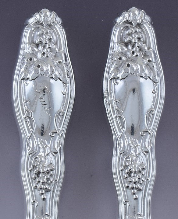 3 Vintage International Cloeta c1905 Sterling Silver Dinner Knives